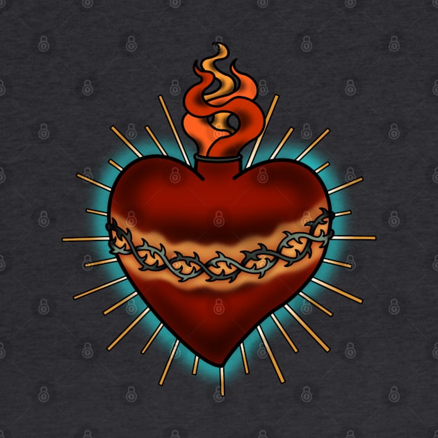 Sacred Heart by ArtByGB